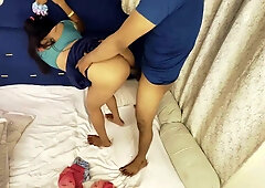 Step aunt sex with stepnephew at night alone home