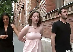 Crystal whipped outdoors