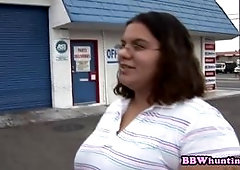 Fat slut ravished by endowed black dude