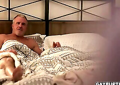 Step uncle gets the chance to taste and fuck his step nephew