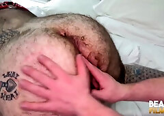 BEARFILMS Inked Jay Behr Thirsts Mac Curtis Wild Man sausage