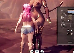 As our CountrySlut headed down to the Groaning Crag, this babe then met a lot of hawt and charming demons with large bazookas and large futanari jocks