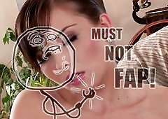 Hot angel in erotic underware goes wild: Tiny sextoy brings one of the majority intense orgasms ever after a carnal and coarse masturbation at home.