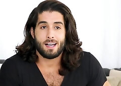 Drill My Hole: Pierced long hair latin model 69