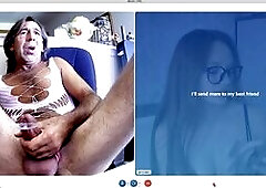 sissy cum slut gets exposed on webcam