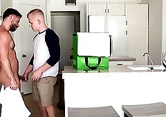 Young delivery guy fucked hard