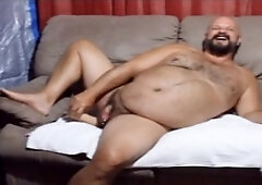 Huge dildo, gay bear, huge dildo