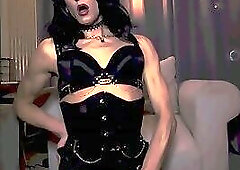 Amateur Crossdresser Sofia-T solo