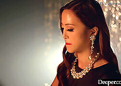 Deeper. Sultry singer Alexia Anders can't resist Anton's BBC