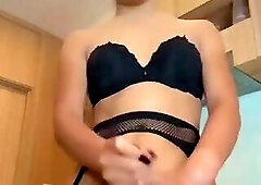 steamy ladyboy enjoys getting it on