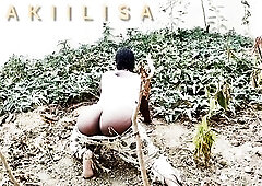 Garden rituals: Barefoot, ASS IN NATURE'S GARB yoga