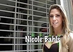 Delicious tranny Nicole Bahls fucks and gets her ass fucked