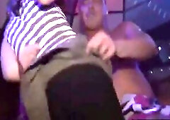 Party, Public, Group, Partyhardcore, European, Amateur, Fellatio Sexy Angels Go Wild With Hunk Strippers In Nightclub, amateurs, BJ, blow job, group s