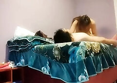 Amateur Asian whore banged on cam
