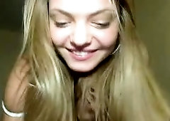 blonde teen pregnant girl has her pussy masturbated