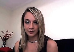 Blonde teen Sierras first erotic masturbation video