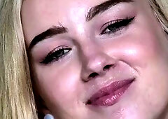 Gorgeous Russian Blonde Gets Full HD Rough Anal Sex On