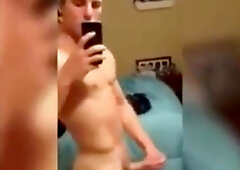 College student shows off for his GF 2