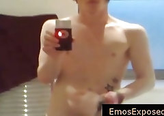 Cute gay emo selfshot