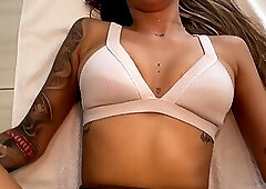 My yoga teacher fucks me during class - PART 1