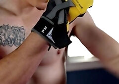 Next Door Male: Massive Dong in the Gym