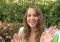 Squirting Teen 18+ Brunette Left Oozing Creampie Cum From Lucky Older Guy