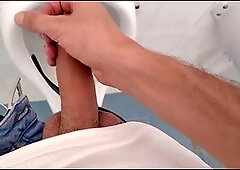 Gay guy Anderson Silva enjoys a solo session with a giant cock and a messy climax