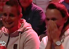 German TV show Muscle Guy Humiliated For $$