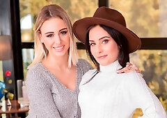 Lya Missy and Maria Wars, Horny Señoritas Enjoy Interracial Threesome