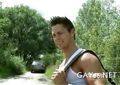 Two sexual gays have fun