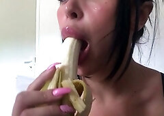 USA Tight big boobs latina masturbating on webcam