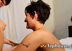 FAPHOUSE - Lesbian Brunettes Go Down on Each Other - Uncensored XXX Porn