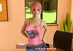 Big boobs, mom, visual novel