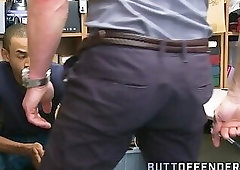 Black thief gets fucked