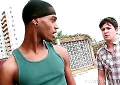 Teen black gay sucking dick