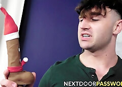 Bisexual hunks Brandon Anderson and Michael Boston fucks each others asses during the