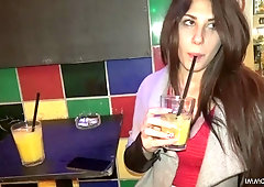 Full natural Hungarian bitch Ayda Swinger goes wild on hard penis