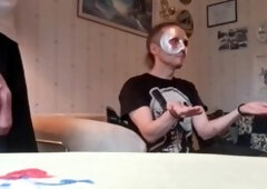 Gay punishment, twink whipped, spanking library