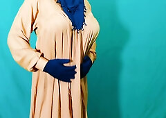 Indian Beautiful Hijabi Muslim Couple Thirsty For Sex