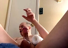 Blake Hardman goes all out with his favorite sex toy