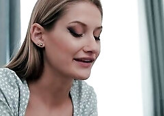 Supermodel Tiffany Tatum gets drilled hard by older man Hans and gets the full load of cum on her face!