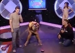 PostOp Trans orgasm in Howard Stern program