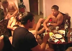 Lad shooting bare students 18+ in the eager group fuck