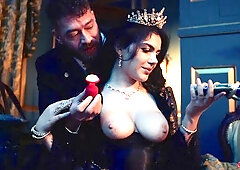 Sweet busty brunette Valentina Nappi screwed by pretty huge dick