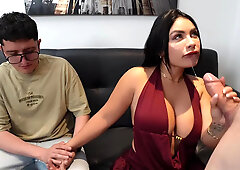 Alejandra Palacios, Pipe Boy And Nick Jowel - Pago Las Deudas De Mi Marido Teniendo Sexo Intenso Con El Usurero De Gran Pene Delante De El