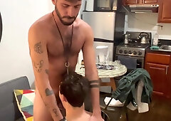 neighbor lost keys and get pulverized