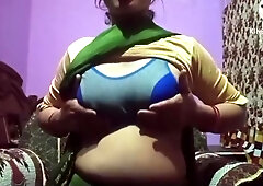 Indian Stepmom Huge Milk In Boobs With Huge Boobs