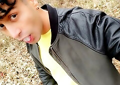 Huge cock, taste own cum, gay licking precum