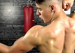 EastBoys.com - Nailed rough with athletic Flex Kent Mills