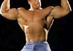 Rich Butler Flexing and Posing Striptease 2